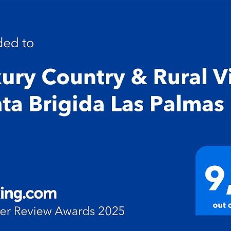 Luxury Country & Rural Villa Santa Brigida Las Palmas מראה חיצוני תמונה